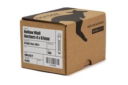 Hollow Wall Anchors 4 x (4-9) x 41mm trade box 100
