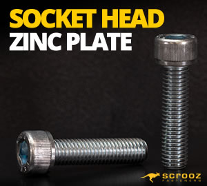 Socket Head Cap Screws Zinc Plated