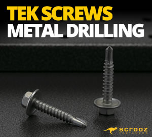 Tek Screws Metal Drilling