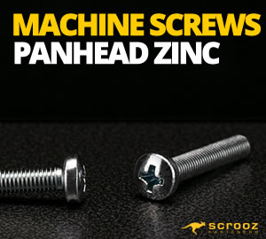 Machine Screws Panhead Zinc
