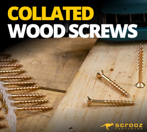 Collated Gold Wood Screws