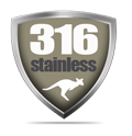 316 grade stainless steel decking screws