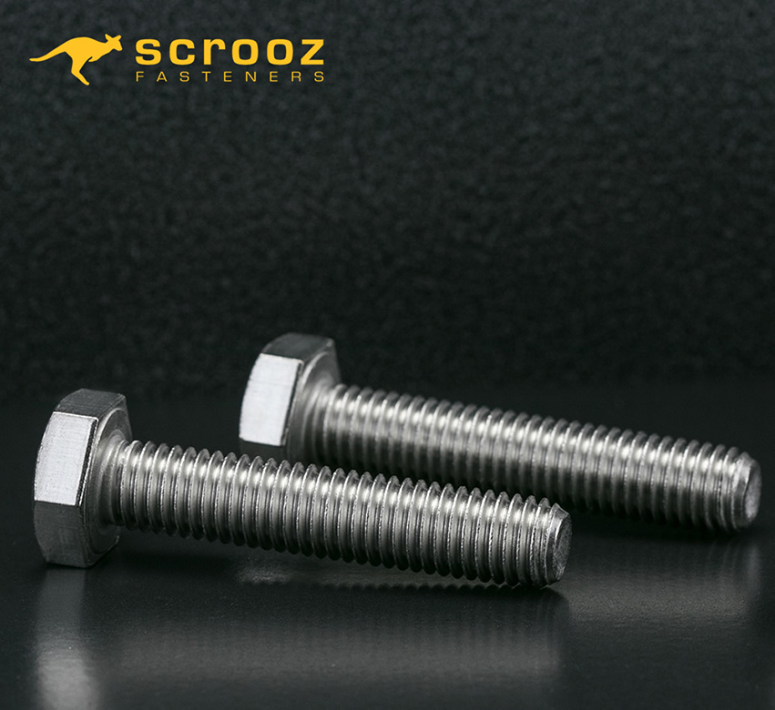 Scrooz Fully Threaded Bolts Stainless Steel