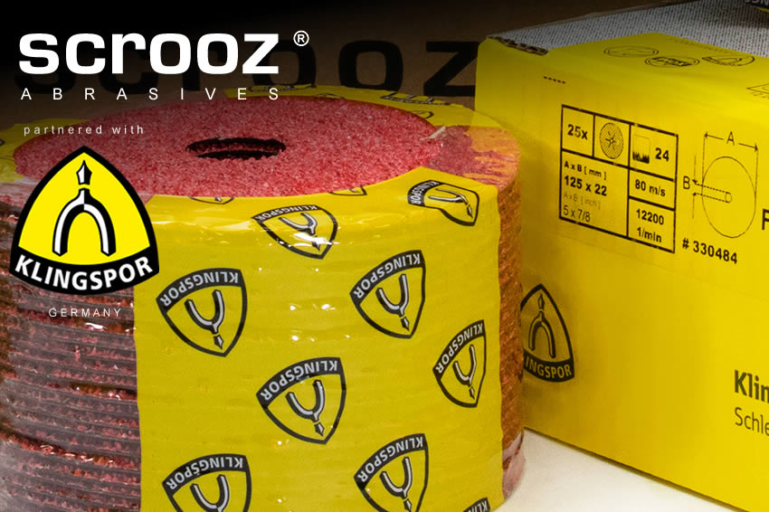 Scrooz Klingspor Pro Super Pro Ceramic Fibre Grinding Discs