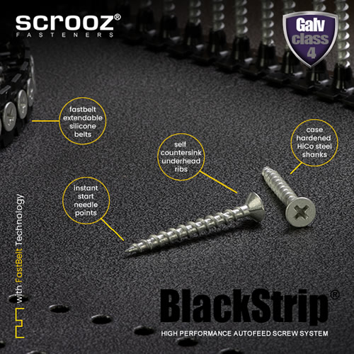 Scrooz Technical Collated Wood Screws 600