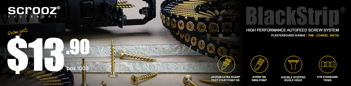 Collated Plasterboard Screws