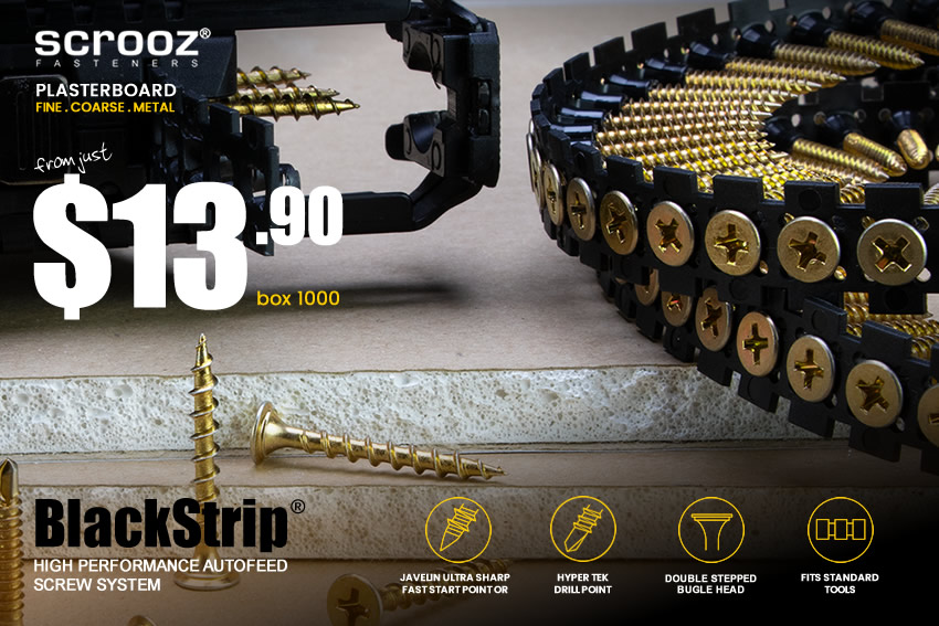 Collated Plasterboard Screws