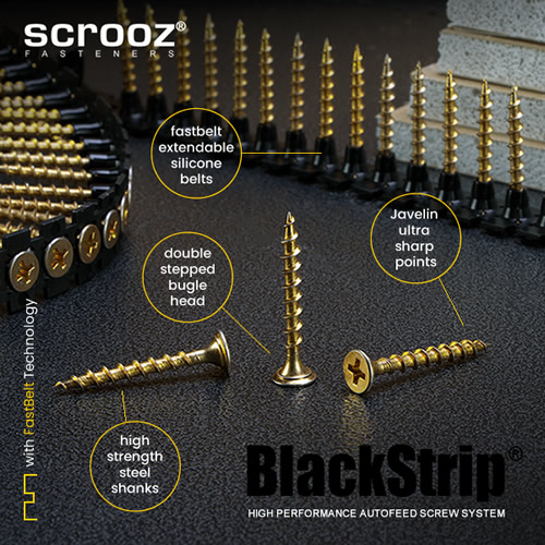 Scrooz Technical Collated Plasterboard Screws Mob 600