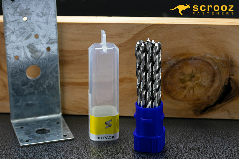 Drill Bits HSS from Scrooz - HSS Drill Bits for the drilling of wood, metal, and plastic and other construction materials