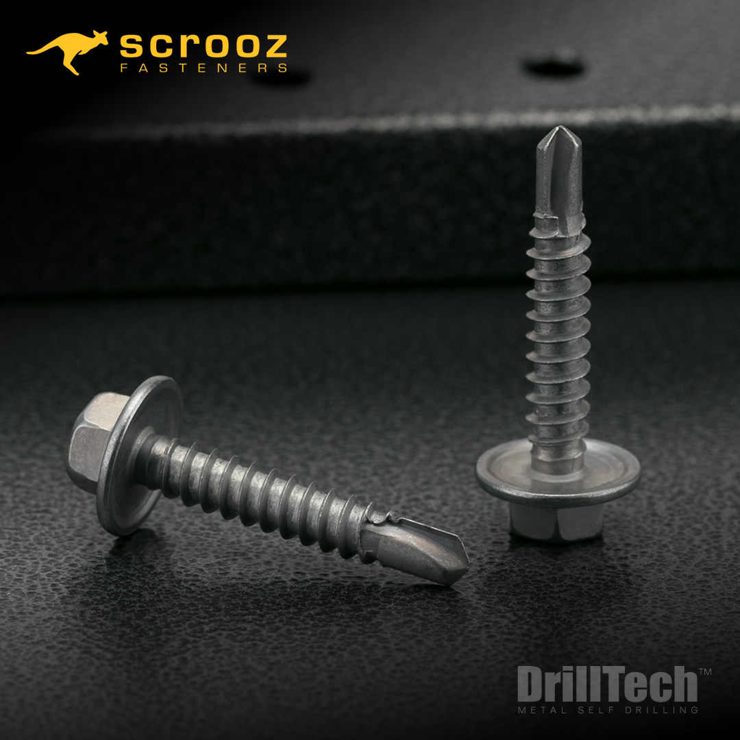 Scrooz Hex Metal Self Drilling Screws