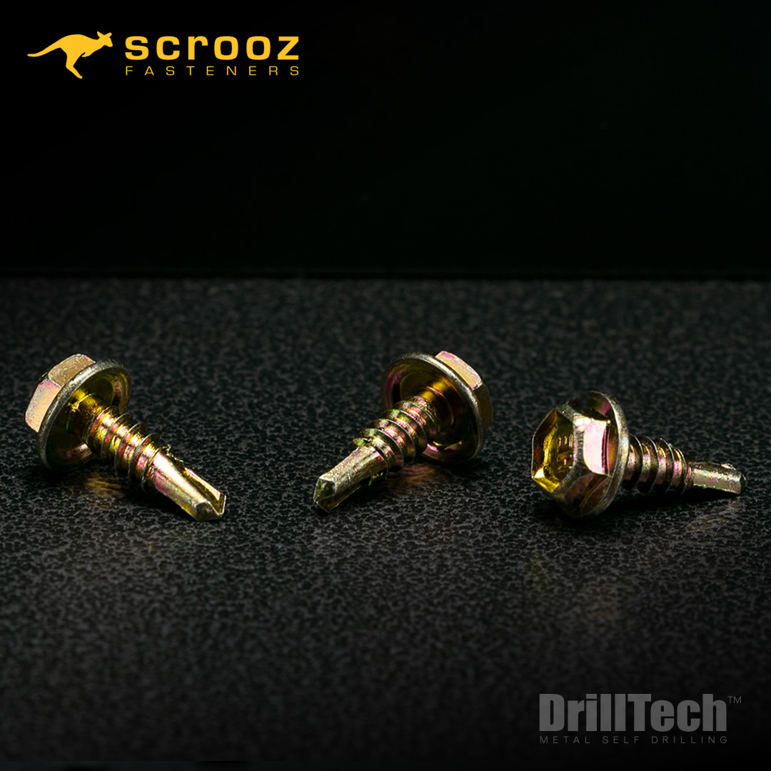 Scrooz Hex Metal Self Drilling Screws