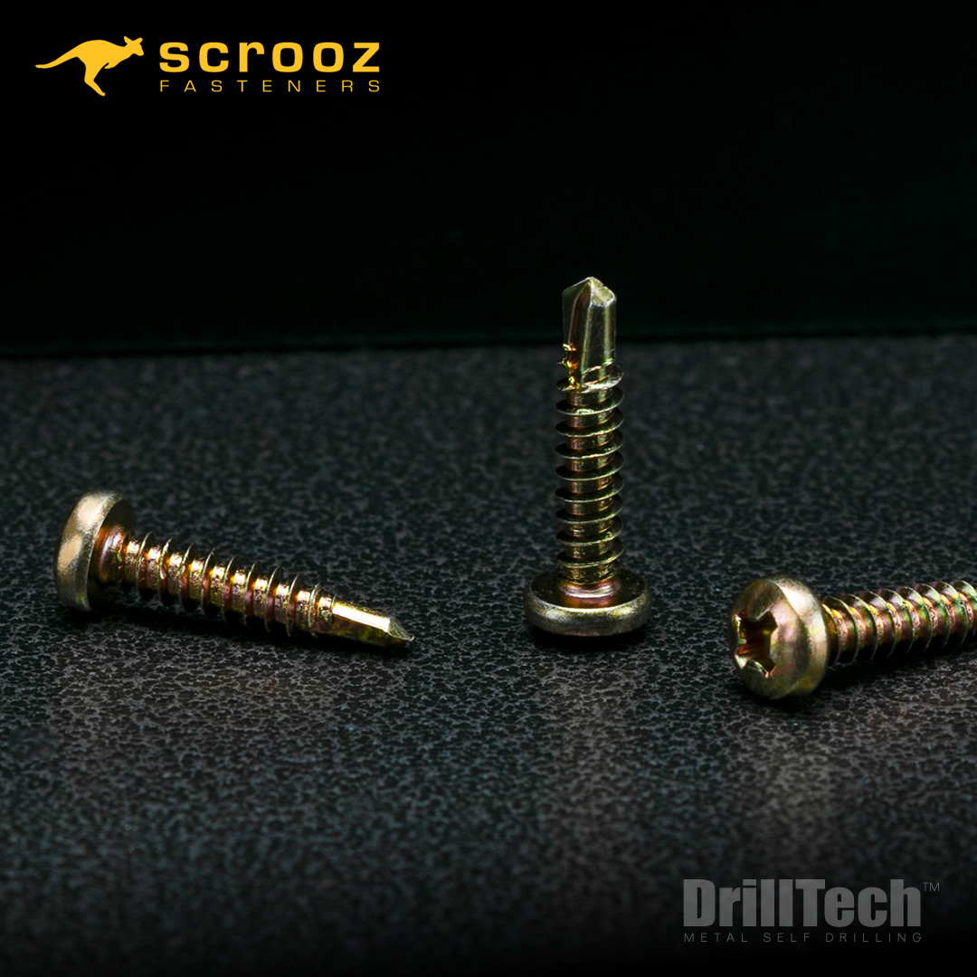 Scrooz Panhead Metal Self Drilling Screws