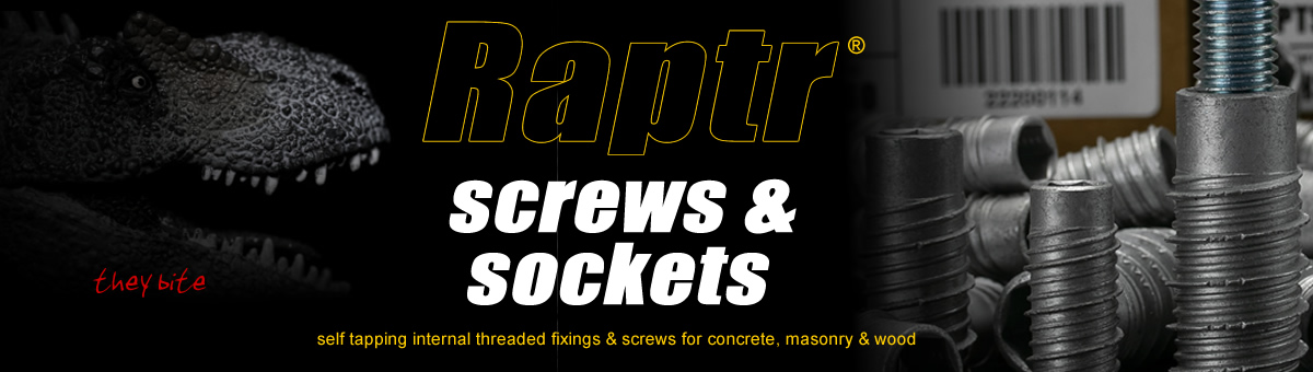 Raptr Screws and Sockets