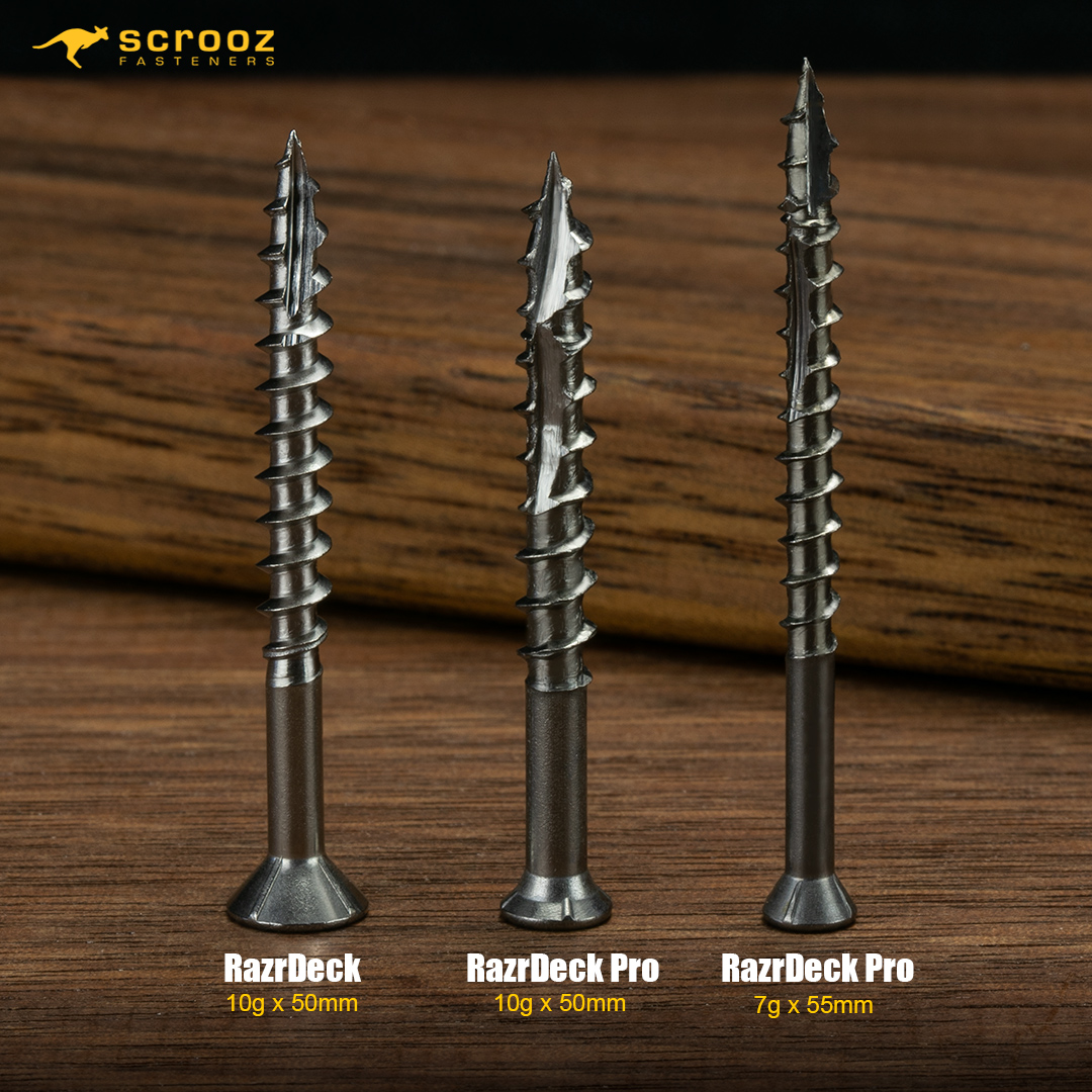 Razr Pro Decking Screws
