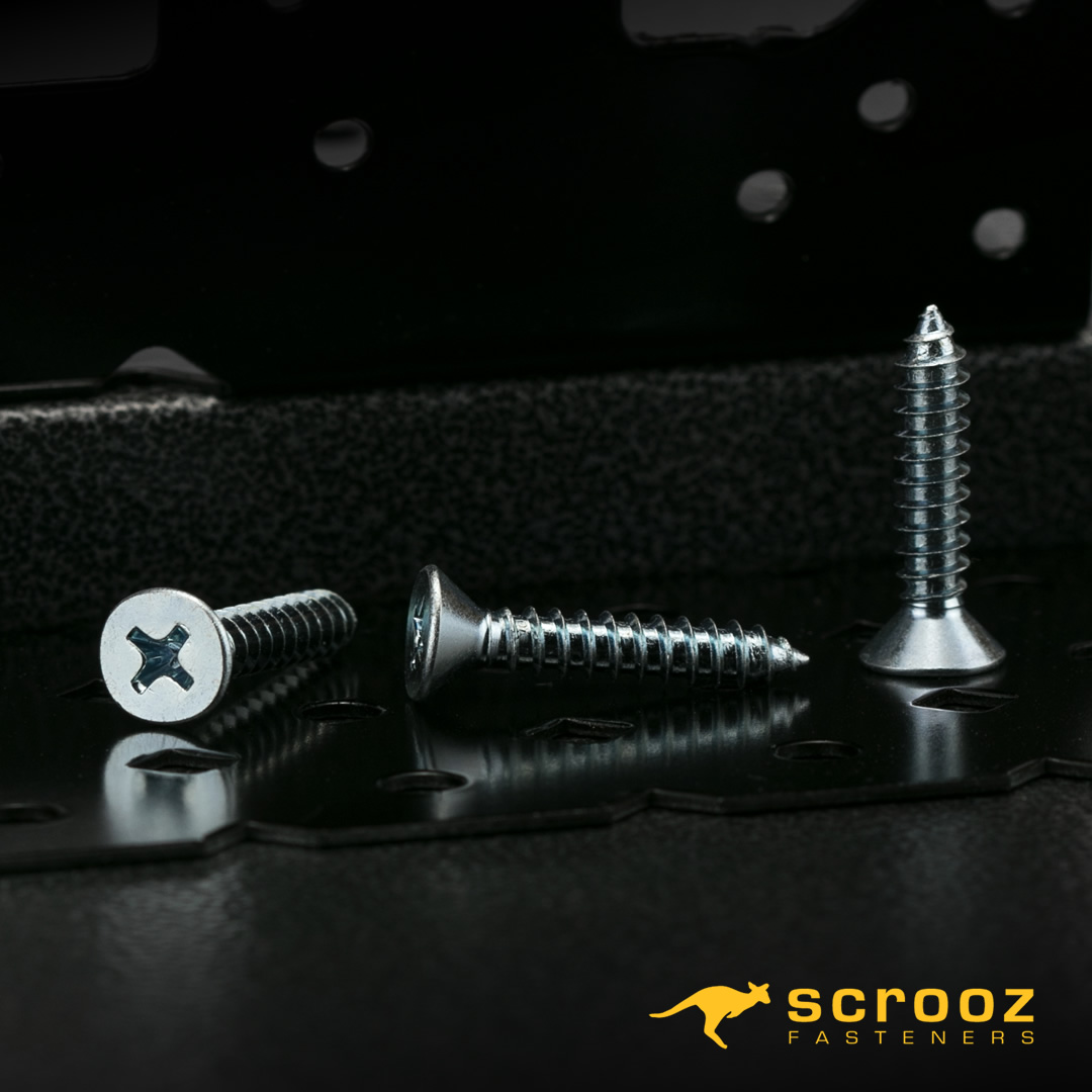 Scrooz Self Tapping Countersunk Screws