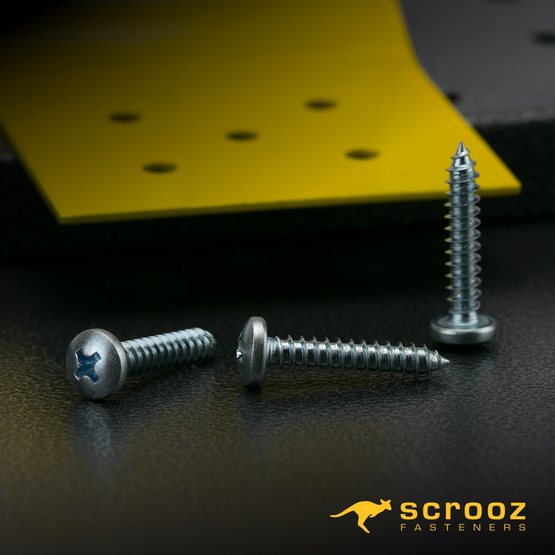 Scrooz Self Tapping Panhead Screws