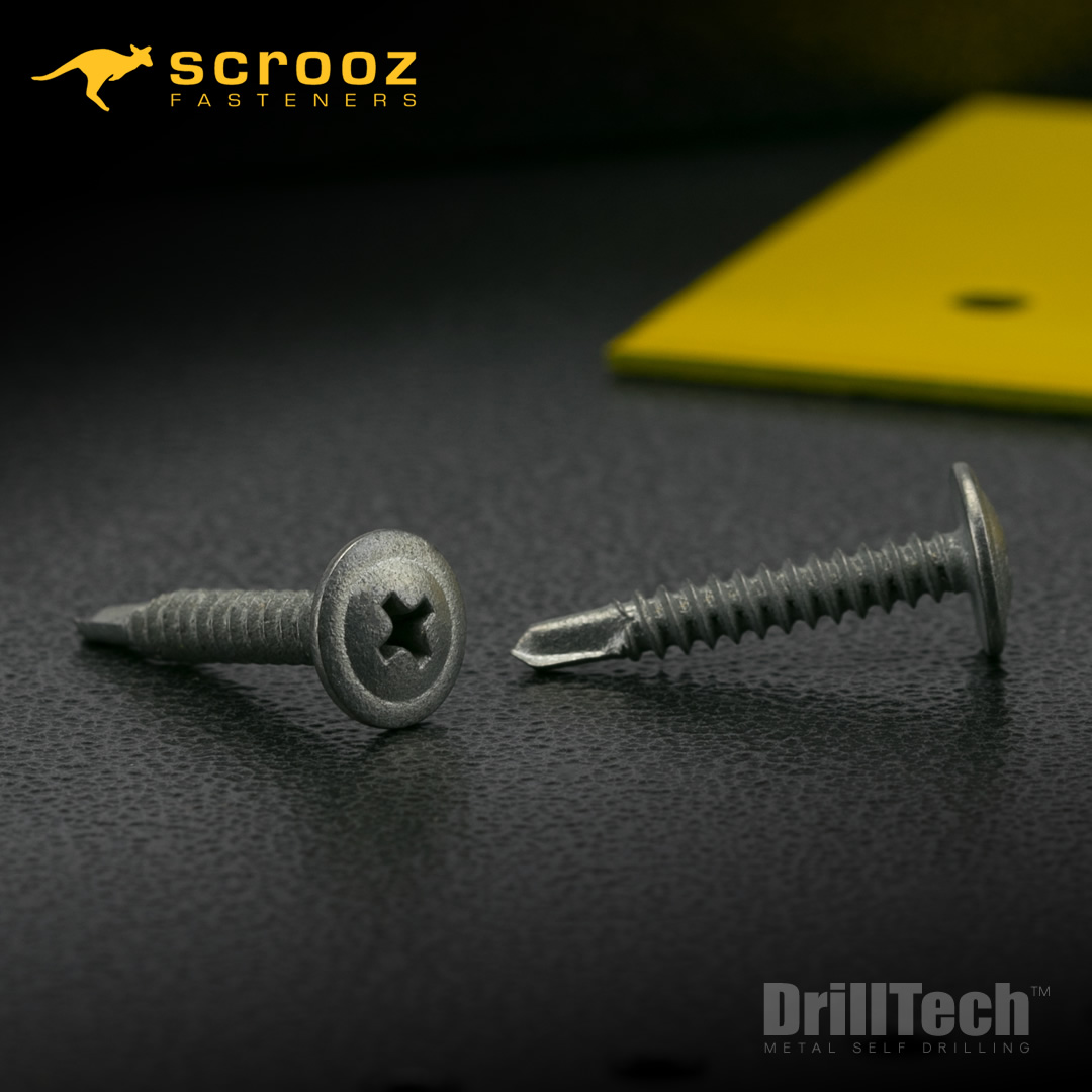 Scrooz Wafer Button Head Self Drill Screws