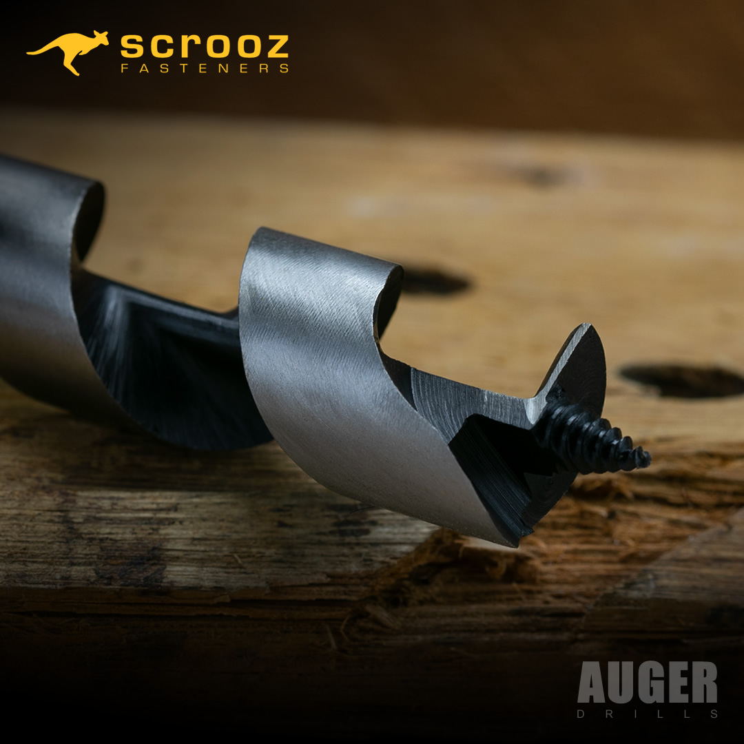 Scrooz Wood Auger Drill Bits