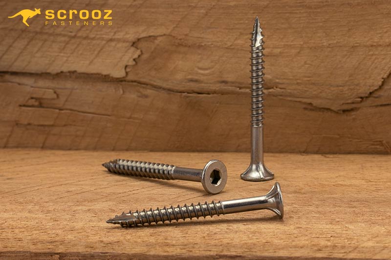 Scrooz Batten Screws 304 Stainless Steel