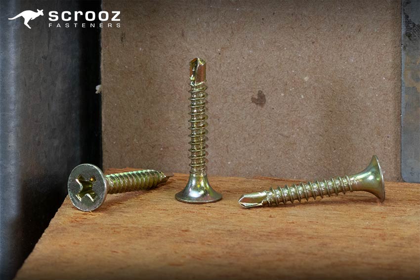 Bugle Head Screws Metal Drilling