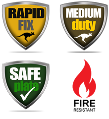 clipfix concrete screws fire rating badge pack medium duty loads