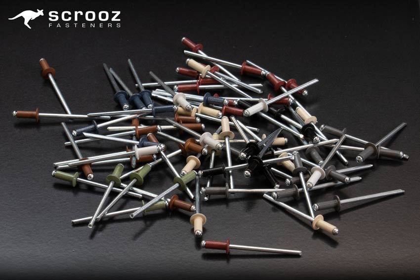 Colorbond Rivets by scrooz fasteners