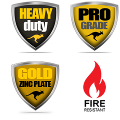 concrete screw bolts fire rating badge pack