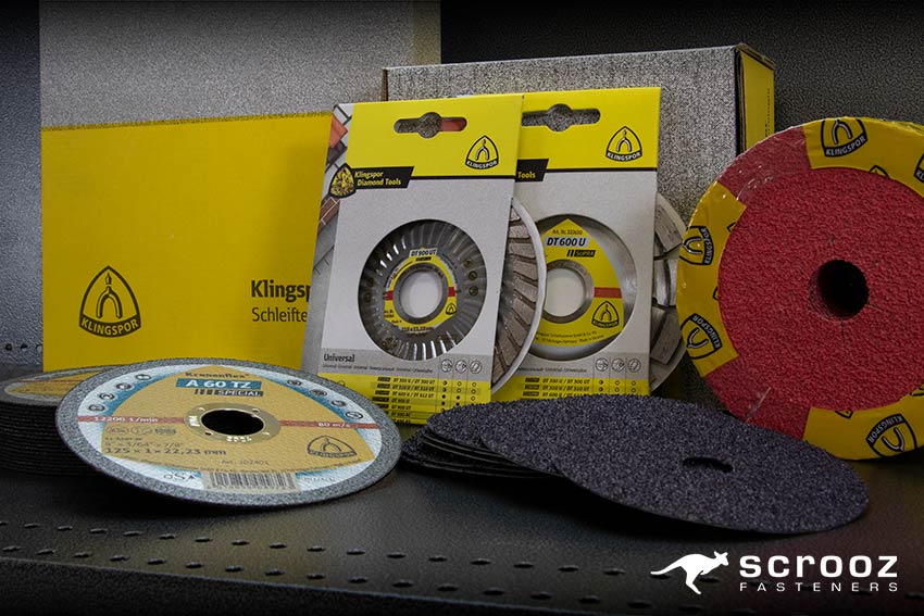 Cutting Disc, Sanding Discs, and Sandpaper by Klingapor