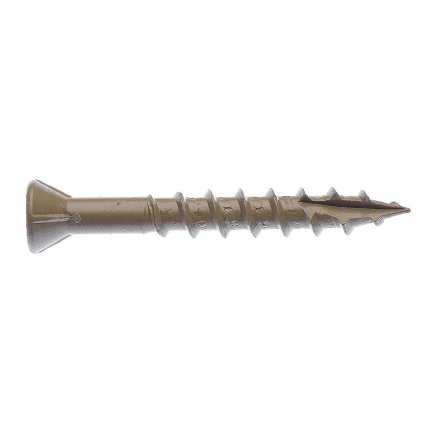 close up type 17 decking screw point