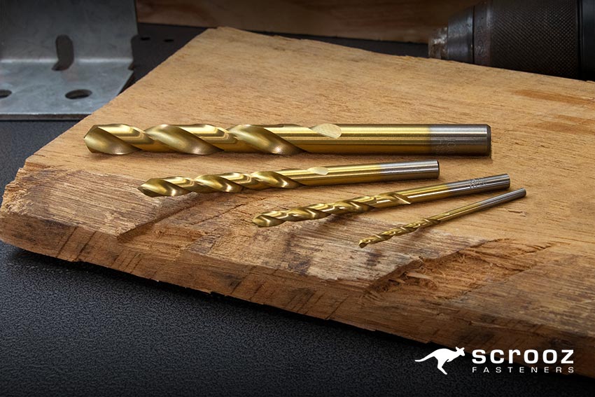 Drill Bits HSS from Scrooz - Abracs HSS Drill Bits for the drilling of wood, metal, and plastic and other construction materials