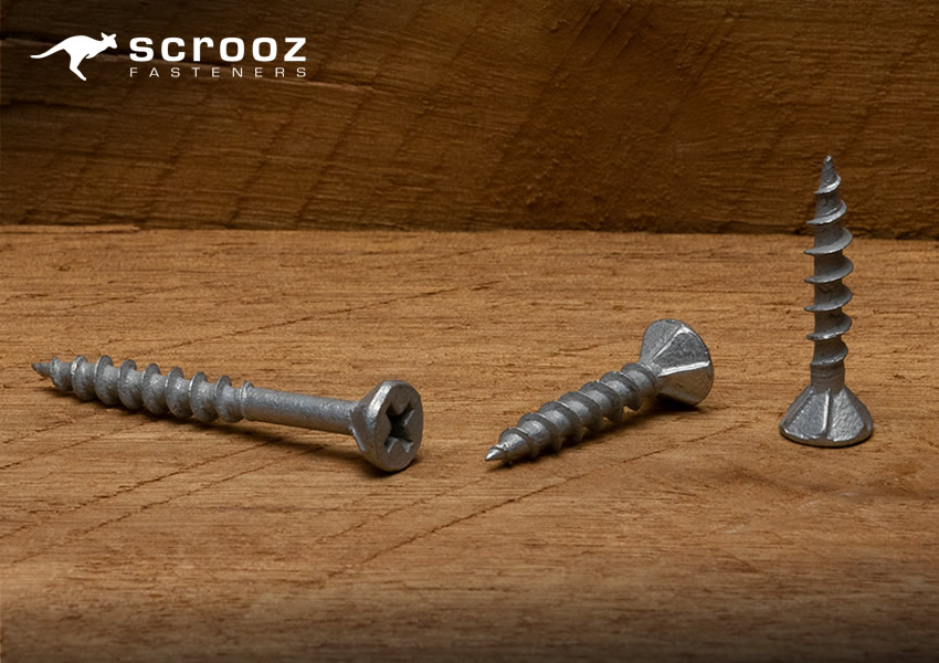 galvanised screws multi purpose splash category image close up