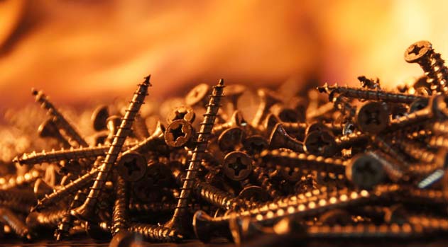 how are screws made - heat treating the screws