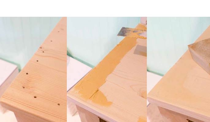 How To Hide Screws In Wood Using Wood Filler