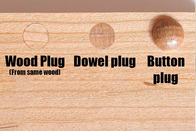 How To Hide Screws In Wood - Wood Plug Options