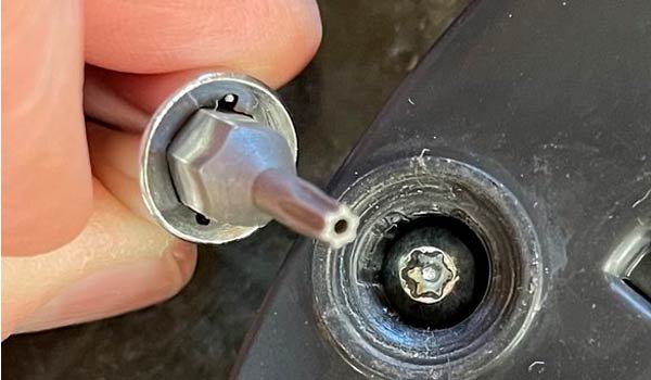 How To Remove Security Screws - Use the correct bit