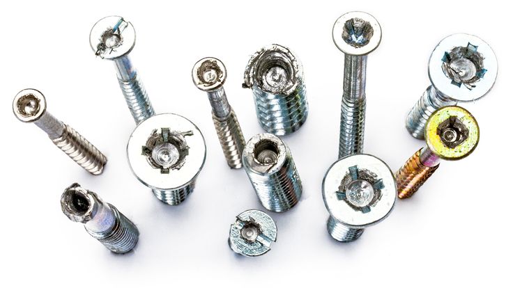 How to remove stripped screws