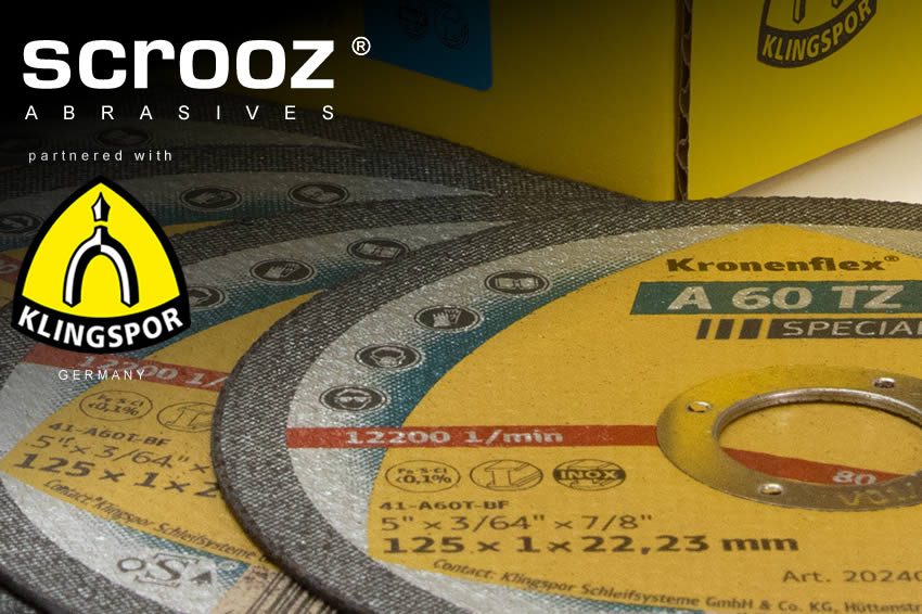 Metal Cutting discs by Klingsport at scrooz fasteners
