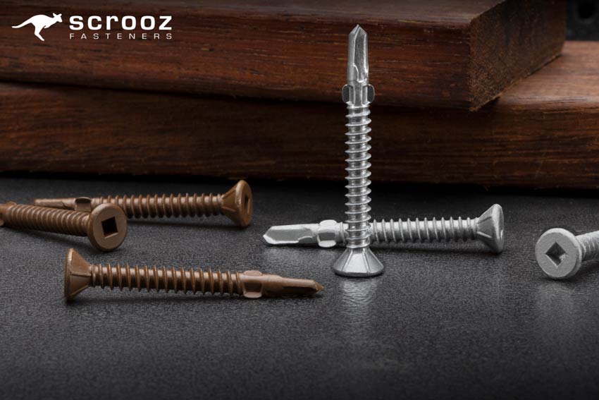 Scrooz Wing Tip Metal Self Drilling Decking Screws
