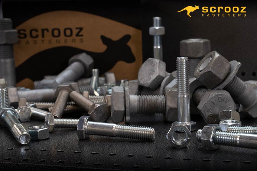 nuts and bolts hex head in various finishes types and sizes