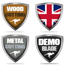 Reciprocating Saw Blades 4 pack of shields - wood cutting, metal cutting, demolition blades, direct from the UK