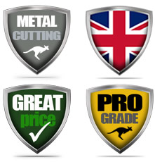 Reciprocating Saw Blades Metal Cutting Blades image of 4 shields - Great Price, Pro Grade, Metal Cutting, Direct from the UK