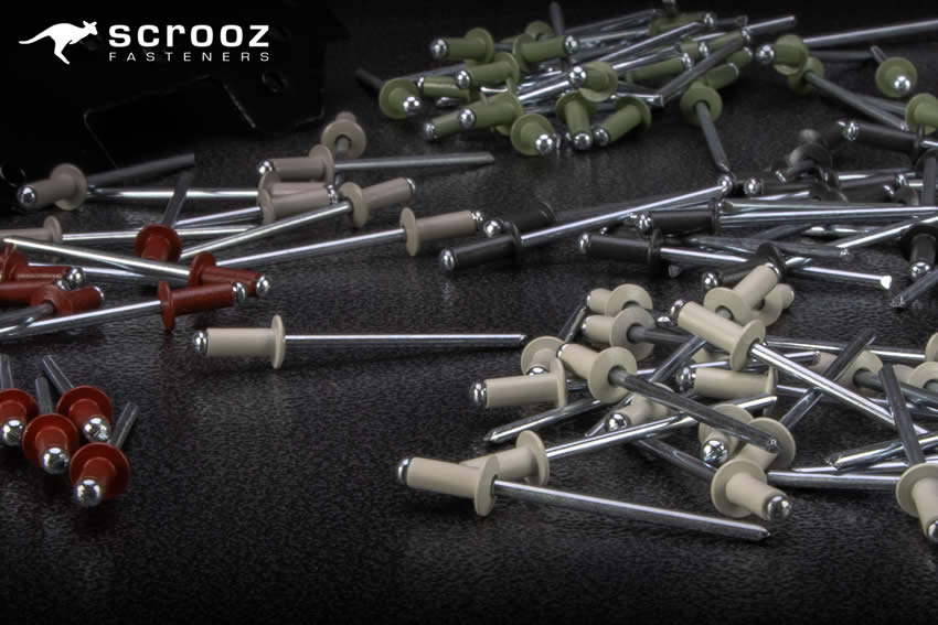 Colorbond Rivets by scrooz fasteners
