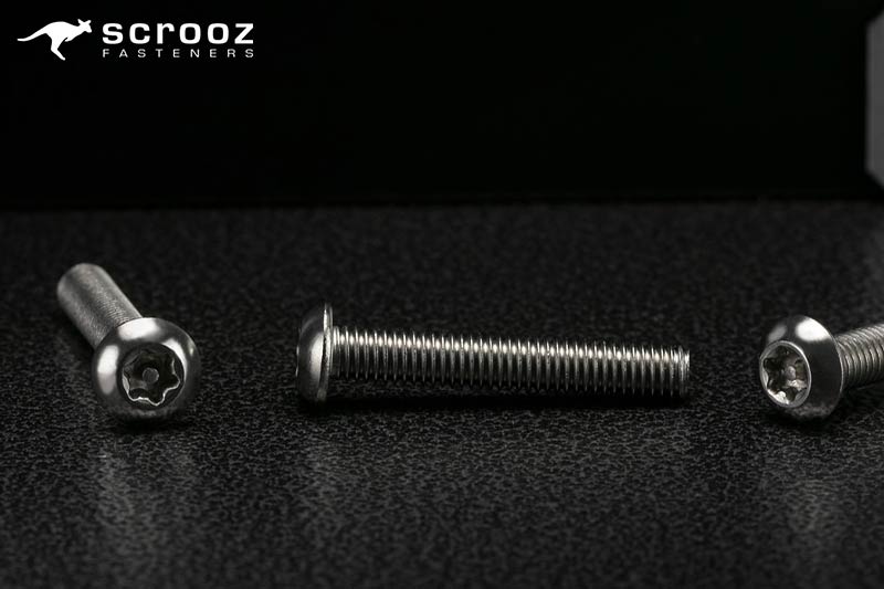 Scrooz Fasteners Metal Thread Torx Panhead Security Screws