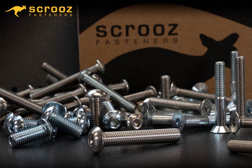 socket head cap screws main category image close up shot