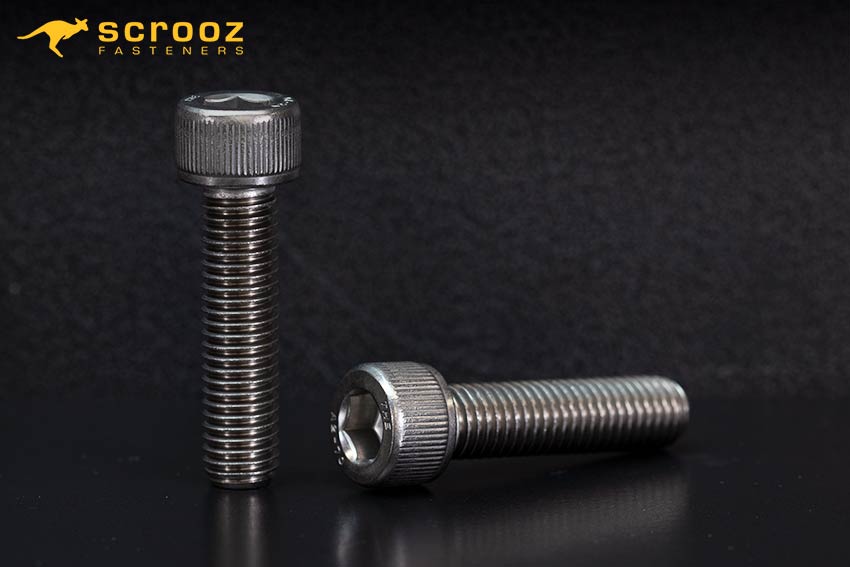 Socket Head Cap Screws Stainless made from 304 Stainless Steel.