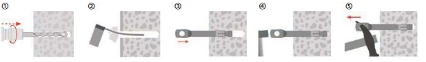 Tie Wire Suspension Fixings Install Guide in 5 steps