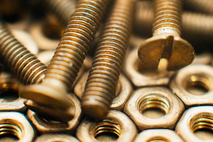 what are screws made of - brass screws