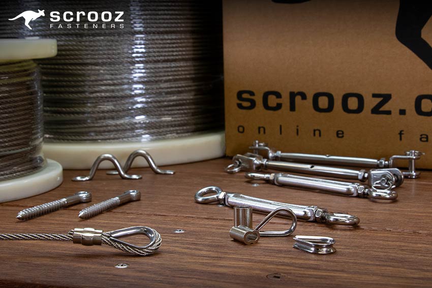 Wire Balustrade Stainless Steel DIY System at scrooz.com.au. Free shiiping available. In stock now.