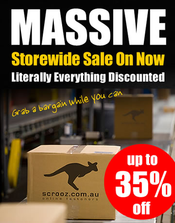 Scrooz Fasteners Storewide Sale