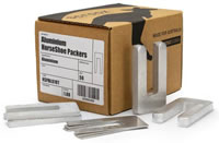 Aluminium and Plastic Packing Shims